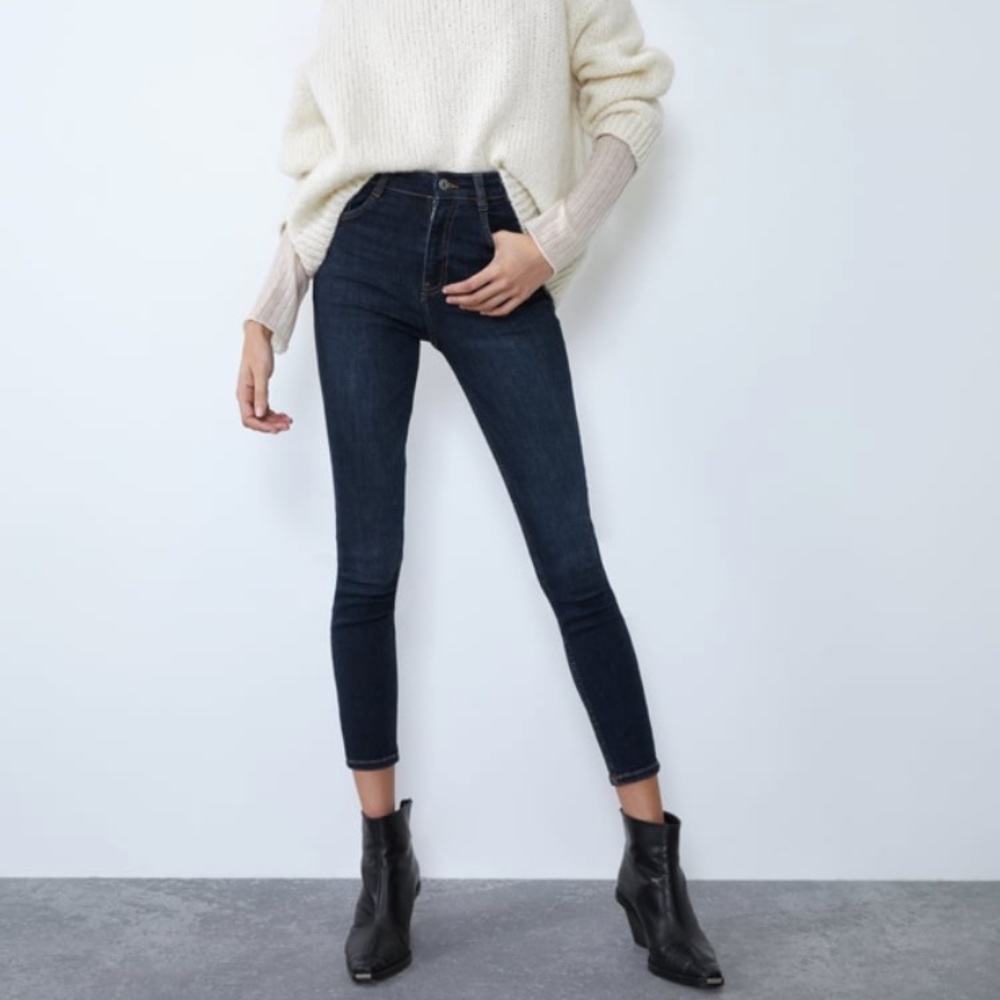 Vintage hi-rise skinny jeans